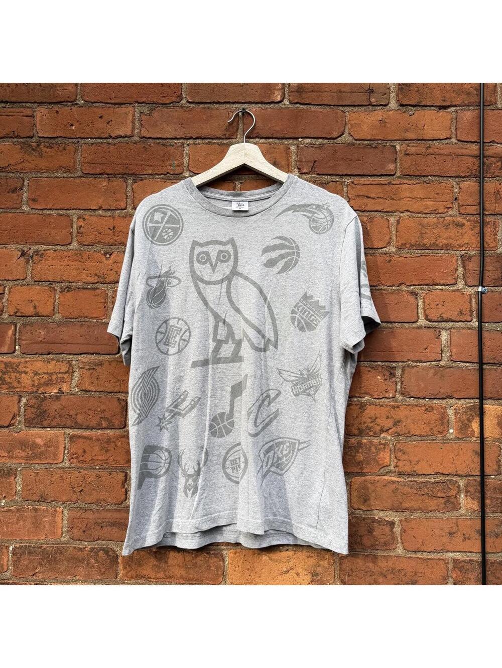 ovo octobers very own NBA logos t shirt M
